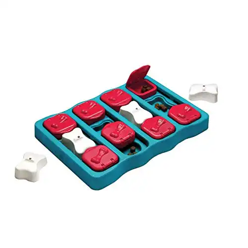 Outward hound nina ottosson dog brick interactive treat puzzle dog toy